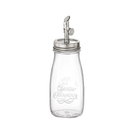 VASO VETRO GENIETTI OLIO 4 STAGIONI BORMIOLI - ML 400- 6 pezzi