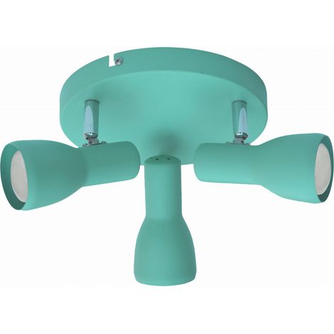 Candellux Picardo 98-50601 plafoniera turchese 3xE14