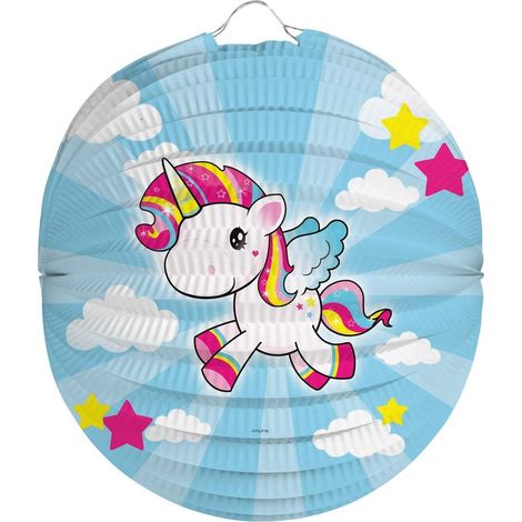 Lanterna unicorno 22 cm (1/2)