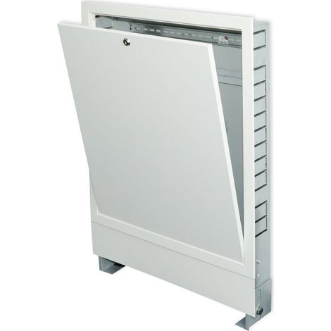 Zewotherm Verteilerschrank Premium Unterputz 4 830mm breit, 9-11 Heizkreise inklusive Hutschiene