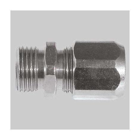 Adattatore per tubo flessibile gas 1/2 pollici - diametro 9-13 mm