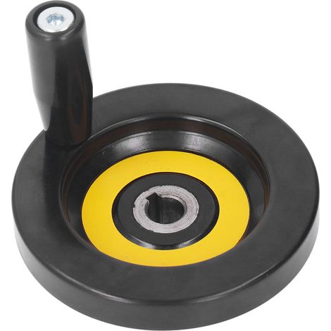 Volant de manivelle pour scie circulaire, trou central 12mm, diamètre extérieur 100mm, poignée rotative pour tour, fraiseuse et meuleuse (1/5)