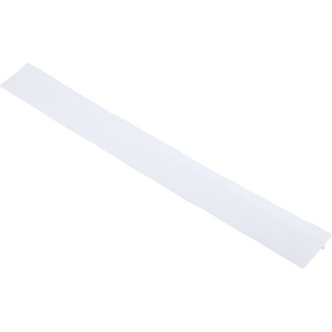 Bande silicone étanche 1 pièce, joint anti-huile pour cuisinière, couvre-espace de comptoir, protection rebord blanc, cache joint résistant à la chaleur (1/5)