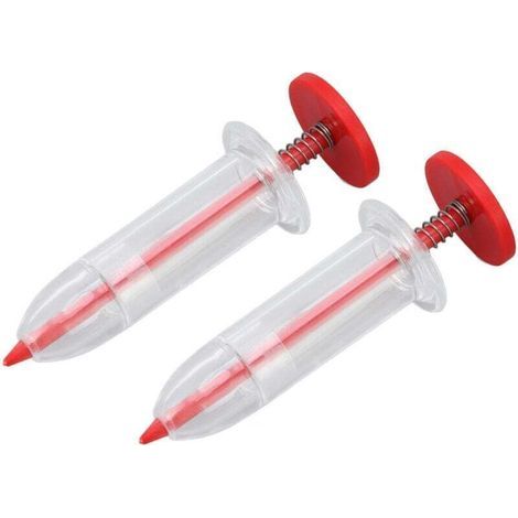 Set of 2 seed dispensers, manual seed sowing machine – Simple mini sowing tool for plant seeds for horticultural sowing (1/4)