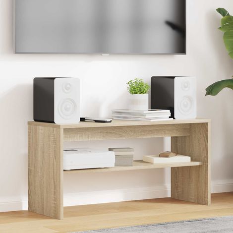 Mueble de TV Roble 80 x 30 x 40 cm Madera de ingeniería