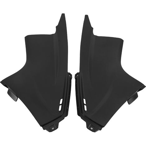 Paire d'inserts de carénage noirs pour garde-boue Yamaha YZF-R6 2003-2005, protections antipoussière moto, accessoires aérodynamiques, kit de 2 pièces. (1/5)