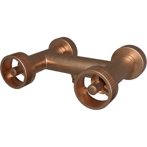 Melangeur Douche Rota Or Rose Brosse - CRISTINA ONDYNA RT48134P