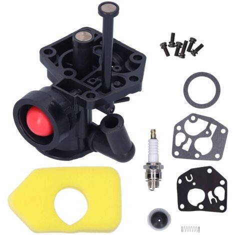 Kit carburatore per ricambio tagliaerba, adatto a vari modelli, inclusi 795477 795469 794147 699660 794161 498811 698369 (1/4)