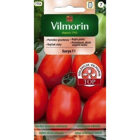 Pomodoro Surya F1 da campo 0,2 g semi di ortaggi Vilmorin