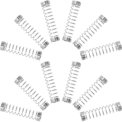 Ressorts de Compression en Acier Inoxydable 50 Compatibles Universellement Diamètre Fil 0,4mm, Diamètre Extérieur 4,5mm pour Recharge de Stylo à Bille pour Écriture à L'école (1/5)