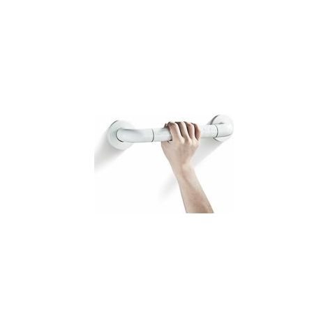 Barre d'appui de sécurité 38 cm en inox, antidérapante, cercles lumineux – (1/5)