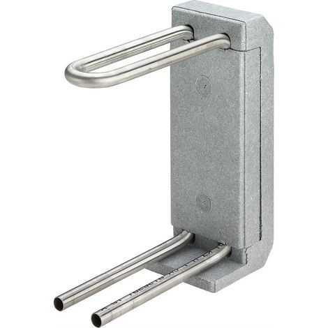 Viega Heizkörperanschlussblock 1097.6 in 15x255mm Edelstahl (1/5)