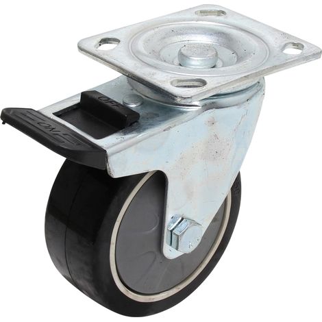BGS  Rueda  giratoria  para  carro  de  taller  Art.  4111  -  4111-2 (1/2)