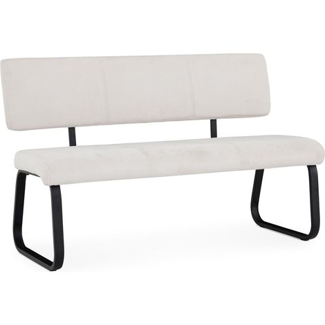 Banc VILAS blanc crème