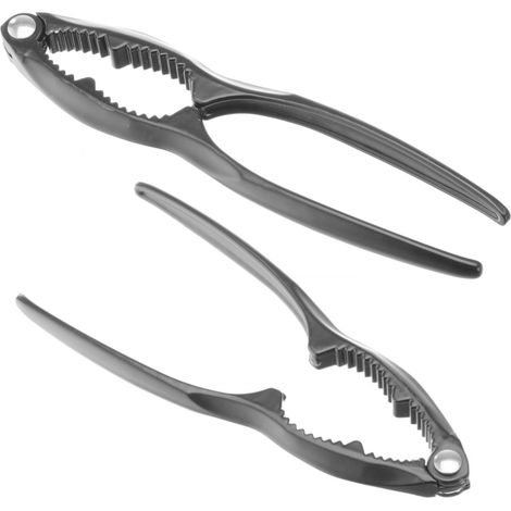 Pinzas para frutos secos y mariscos, 160 x 35 mm, negras - Hendi 403747 (1/4)