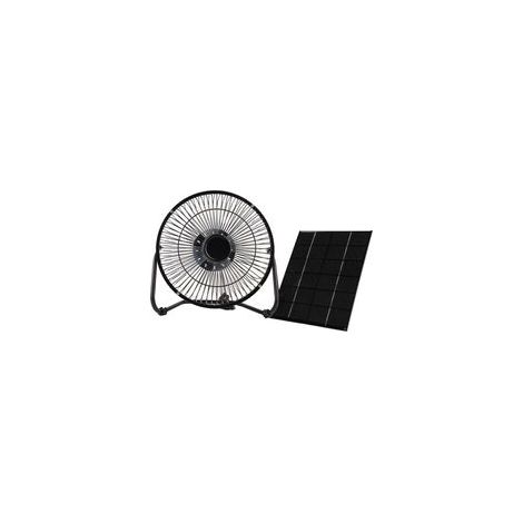 Ventilateur à énergie solaire, fer USB léger multiusage 6V pour serre, poulailler, chien