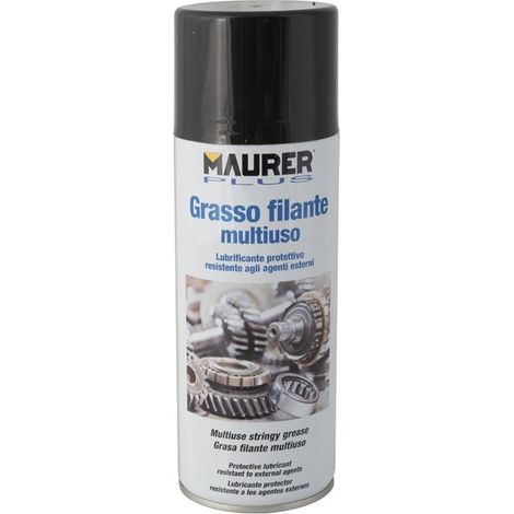 MAURER spray grasa                 400 ml. , Spray grasa bote 400 ml.- El spray técnico multiuso hace que se consiga una óptima lubricación de engranajes , juntas, ejes, y cu (1/3)