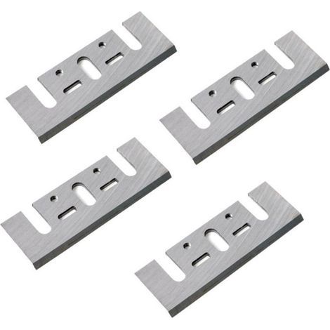 Lames de raboteuse 4pcs 82mm HSS pour Hitachi Ryobi Makita 1900B Rechange (1/5)