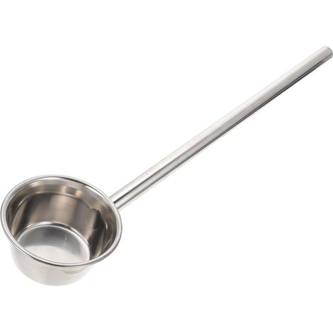 Cuillère Service Acier Inoxydable avec Manche Long Louche Cuisine Épaisse et Solide Cuillère Soupe Asiatique pour Maison Restaurant et Cantine (1/5)