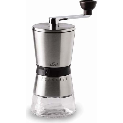 Molinillo manual de Café, Pimienta, Cacao Lacor - Acero Inoxidable