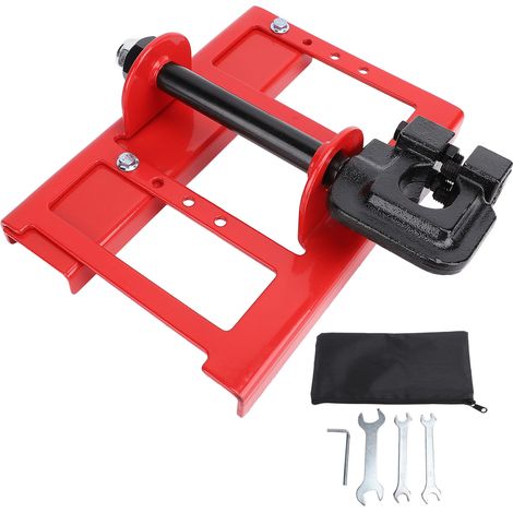 Mini Établi de Découpe pour Scie à Chaîne - Support Vertical pour Petits Projets de Bois -KZQ (1/5)