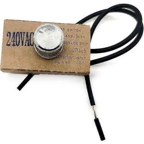 Variateur rotatif marche/arrêt pour lampe LED 120 V/240 V CA 300 W - Qualité supérieure (1/4)