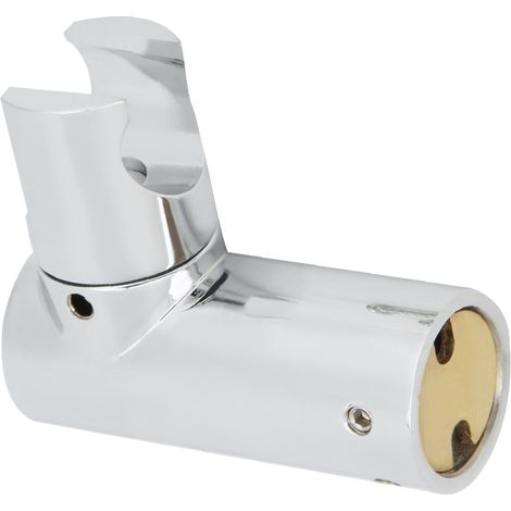 Support rond rotatif à 360° pour pommeau de douche à main en cuivre pour salle de bain. (1/5)