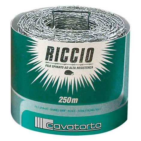 FILO SPINATO ZINCATO RICCIO CAVATORTA  MM 1,7 L.MT 250