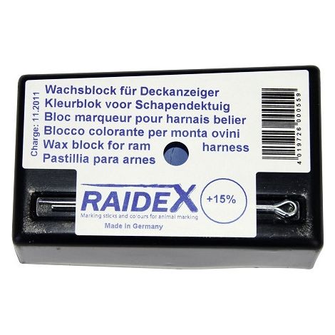 RAIDEX Pastilla para Arnés Marcador, AZUL