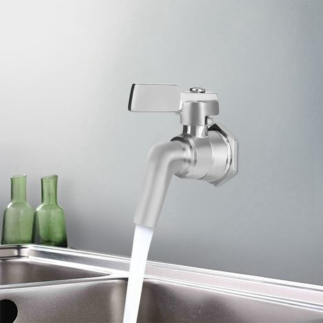 Robinet à Bière Réglable en Acier Inoxydable pour Fût de Brassage et Distributeur de Boissons (1/5)