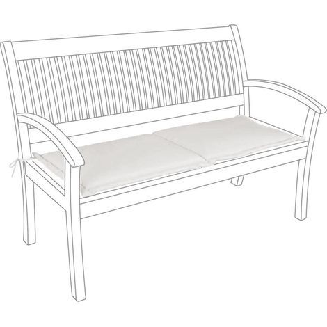 Bizzotto cuscino seduta panca 2 posti poly idrorepellente cm 42x55-55 805590 (1/4)