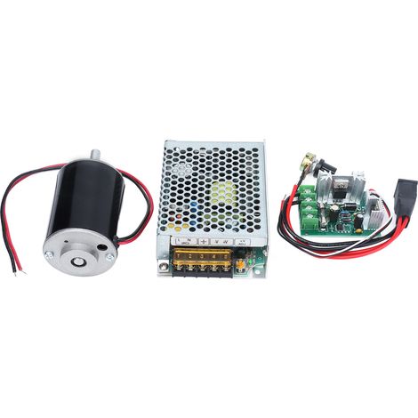 Contrôleur de puissance haute vitesse pour moteur à aimant permanent CC 30 W, marche avant et arrière, XD-3420, 12 V, 3 500 tr/min (1/5)