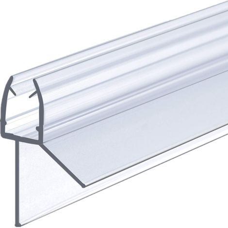 IMPTS 100 cm guarnizioni per parete doccia 5 mm 6 mm spessore vetro vetro vetro Guarnizione di ricambio deflettore acqua guarnizione doccia paraschizzi bagno doccia (1/4)