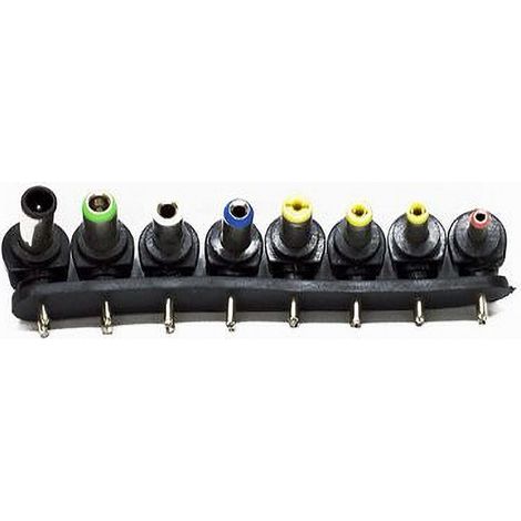 Trade Shop - DC-Anschlussstecker Netzteil Notebook Laptop Universal 8 Stück Maxtech DS-T001 - (1/2)