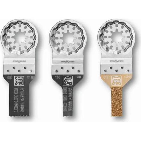 Fein Combo Starlock Mini Cut set di lame e lima in carburo