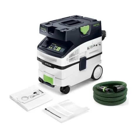 Aspiratore mobile Festool CLEANTEC CTM MIDI I AC, Classe M con funzione AUTOCLEAN