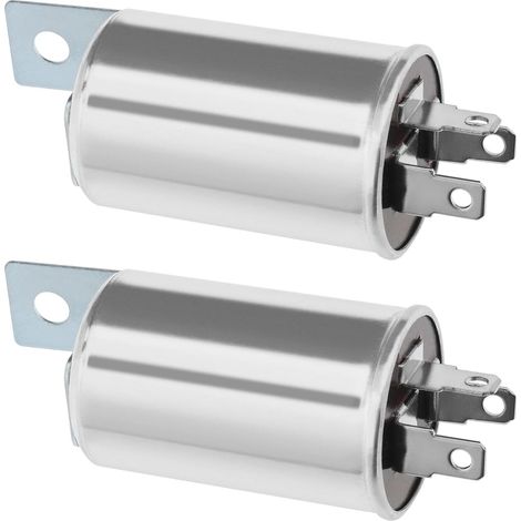 Relais Clignotants à 3 Broches pour Voiture Unité de Relais en Aluminium 12V 20A 47W Puissance Maximale pour Accessoires de Véhicule Pièces de Rechange Automobiles (1/5)