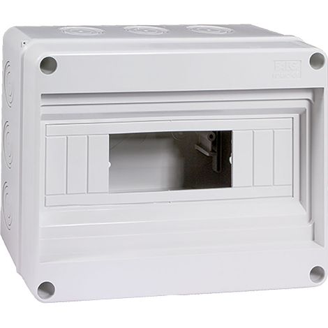 CENTRALINO DA PARETE 4/8 moduli - mm. 174 x 174 x 102 - FAEG