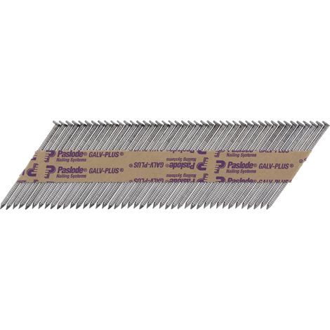 Paslode 3.1 x 75mm IM350 Ring Nails Galv-Plus® Finish Box of 2200 + 2 Fuel Cells PAS141227 (1/5)