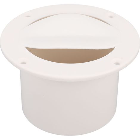 [Ventilation pour vivier]  Vent rond amélioré de flux d'air pour bateau  Plastique durable  Blanc  Fit pour bateaux et yachts (1/5)