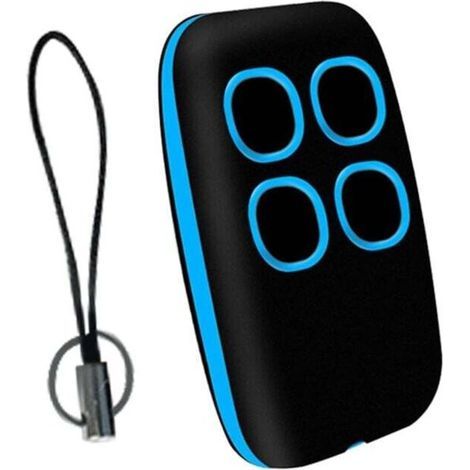 Duplicateur Télécommande Garage Universel 250-913 MHz Multifréquence Sans Copie Ouvre Porte Bleu (1/4)