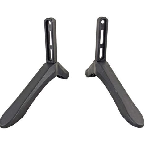 Sollbry Television Stand Legs, Adjustable TV Heightening, Non Slip Base Feet, Ideal for Home Entertainment Systems, Black (1/5)