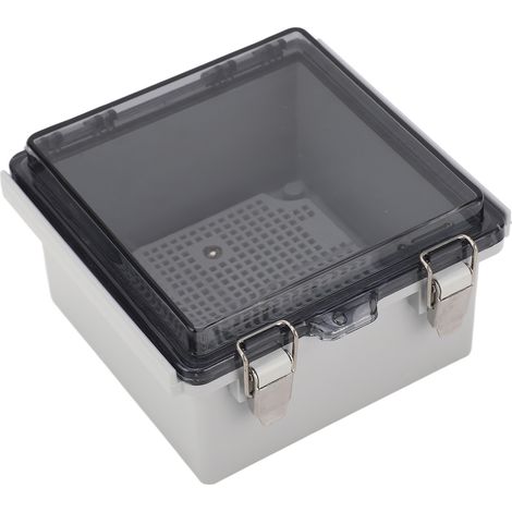 Boîtier électrique étanche IP67 ABS 150x150x90mm, Coffret de jonction extérieur pour câblage, Protection robuste pour installation extérieure (1/5)
