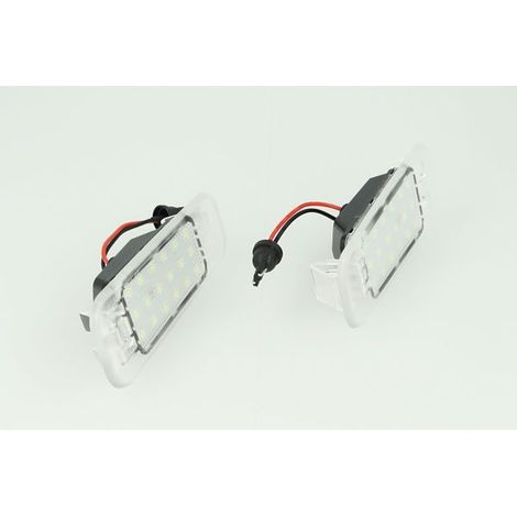 Kit Luci Targa Led Kia K2 Canbus No Errore Bianco 12V 2W (1/3)