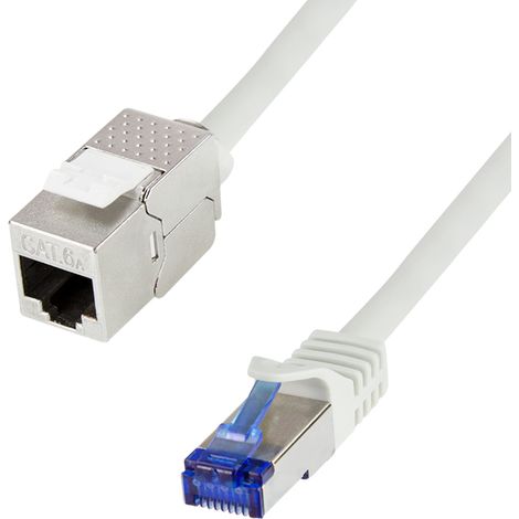 LogiLink CC5052S cable de red Gris 2 m Cat6a S/FTP (S-STP) Alrededor (1/5)