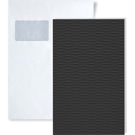 1 MUSTERSTÜCK S-24958 WallFace MOTION TWO Graphite Black STRUCTURE Collection  Wandpaneel MUSTER in ca. DIN A5 Größe