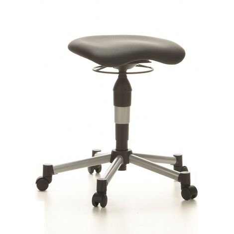 SP Topstar Wellnessstuhl / Hocker BALANCE 20 Stoff schwarz (1/5)