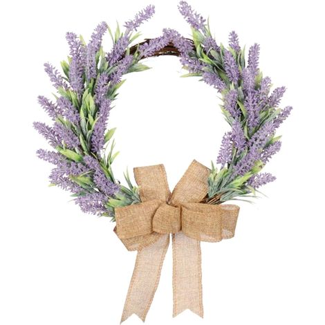 Guirlande En Bois - 40 Cm - Pour Porte D Entrée Mur Ou Extérieur - Décor Rustique Avec Nœud - 1 Pièce (1/5)
