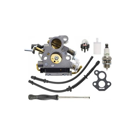 Carburateur d’équipement compatible Husqvarna 435, 440, 435E, 440E, adapté aux tronçonneuses Cs410, Cs2240 et Cs2240s. (1/5)
