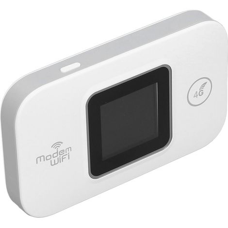 Modem WiFi 4G LTE débloqué, routeur 4G portable 5G pour téléphones mobiles, ordinateurs portables et tablettes, version Europe et Asie, compatible avec les bandes B1, B3, B7, B8, B20, B38, B40 et B41. (1/5)